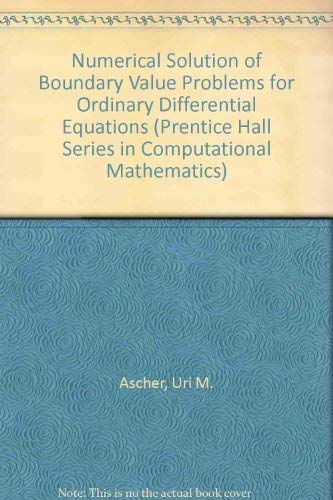 Amazon | Numerical Solution of Boundary Value Problems for Ordinary ...