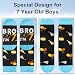 Juesly 7 Year Old Birthday Gifts for Boys - Socks for Boys with Pop Up Birthday Card, Presents for 7 Year Old