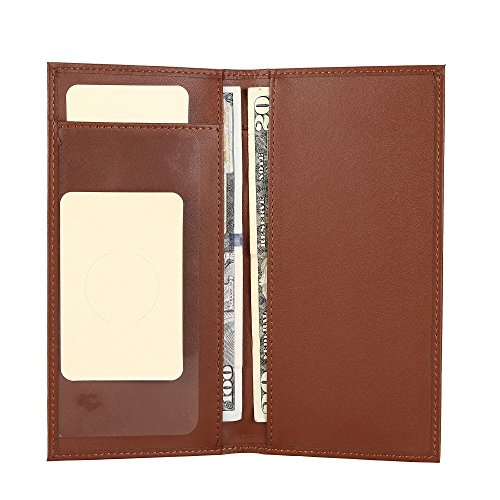 Lyoomall Leather Checkbook & Register Cover Holder Case Slim Wallet For Men & Women #TOP3