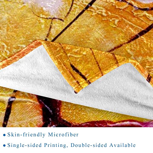 Couverture légère en microfibre motif danse espagnole pour lit et voyage