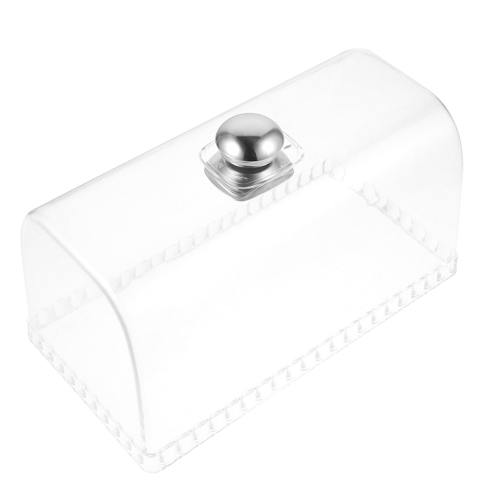 SHINEOFI Cake Stand Lid with Dome Cover Food Display Cover for Dessert Protection, 27 X 15.5 X 14Cm, for Bakery and Home Use for Anniversary Birthday Wedding Party