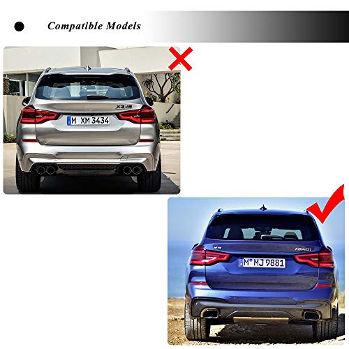 Rear Roof Spoiler Compatible with BMW X3 G01 2018-2024 by JC SPORTLINE - Used condition - Image 8