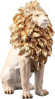 Amazon.co.jp: 【Russel】オブジェ ライオン ラグジュアリー 置物