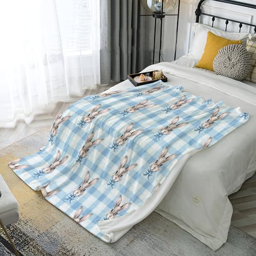 Couverture flanelle patchwork crème 150x200 cm plaid lit et canapé - 3