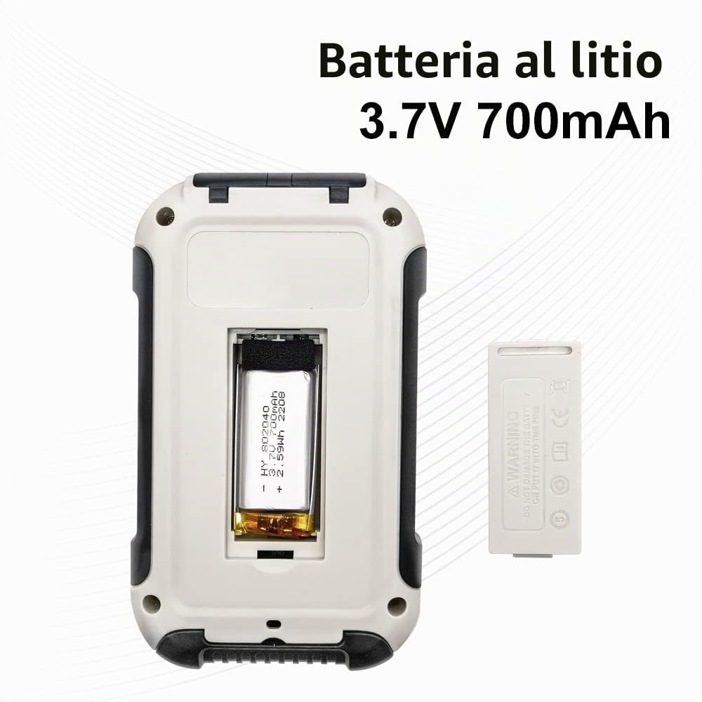 TM570 Misuratore di Potenza 3 in 1 Alimentato da Batteria Ricaricabile, Power Meter Fibra Ottica con Localizzatore di guasti visivi VFL e Inseguitore di Cavi RJ45