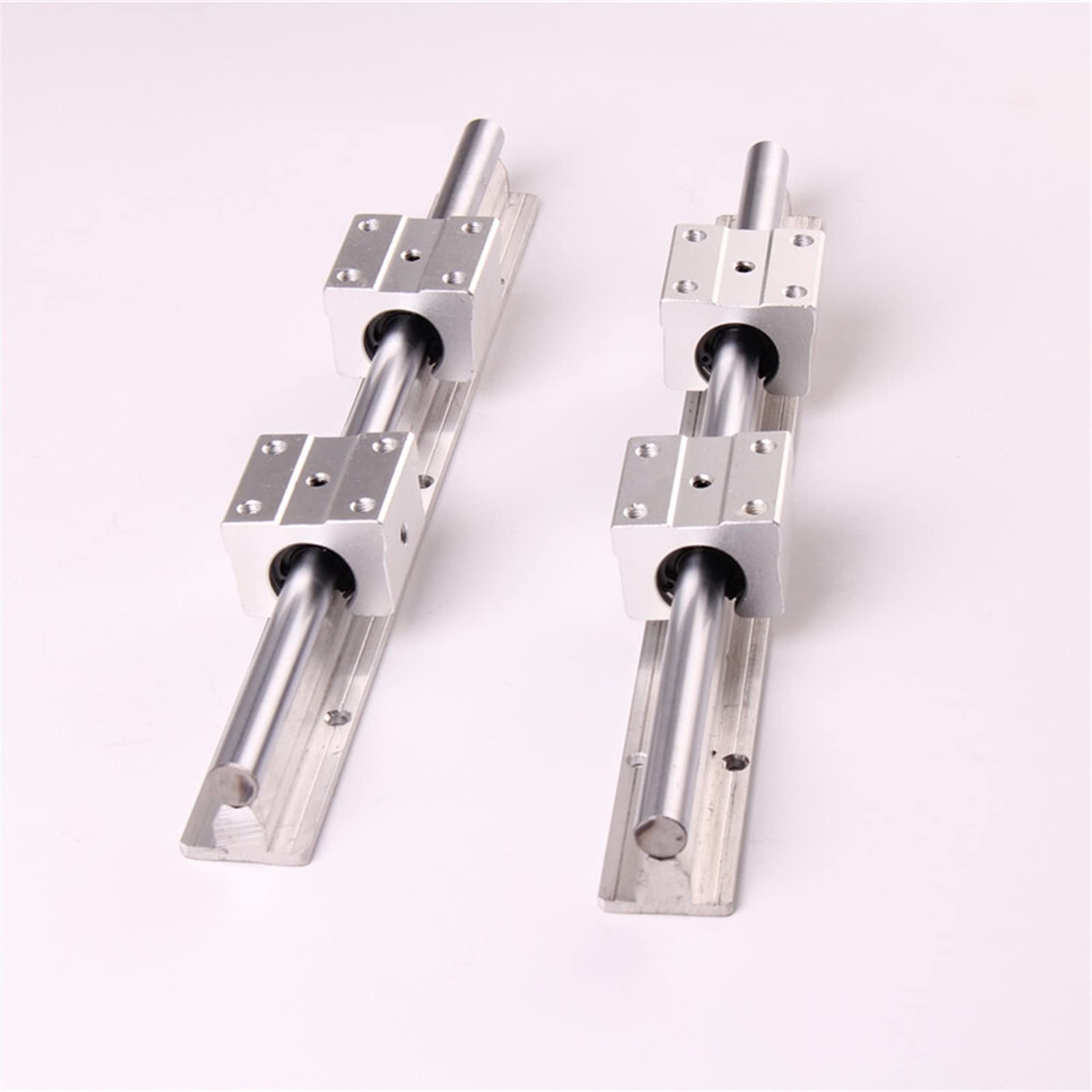 2 Set Di Guide Lineari SBR12 4 Sedi Di Cuscinetti SBR12UU