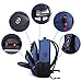 Swissdigital Design Vector Business Travel Laptop Backpack with Smart USB Charging Port Fits 15.6 inches laptops, Blue (SD-803)