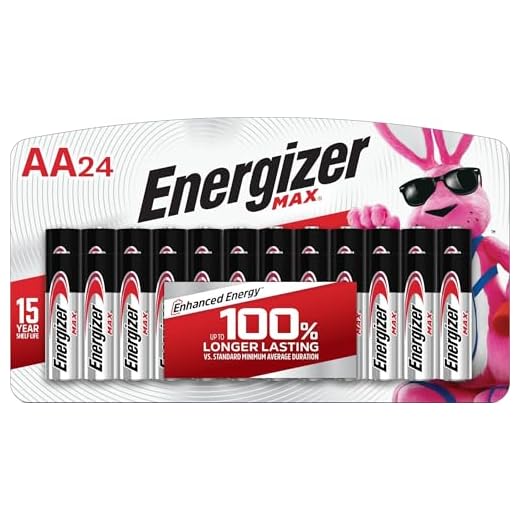Energizer AA Batteries, MAX Double AA Battery Alkaline, 24 Count