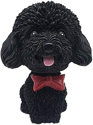 Hidyliu Nodding - Adornos de perro para automóvil, lindos adornos de muñeca de perro tembloroso, decoración interior del automóvil, decoración de