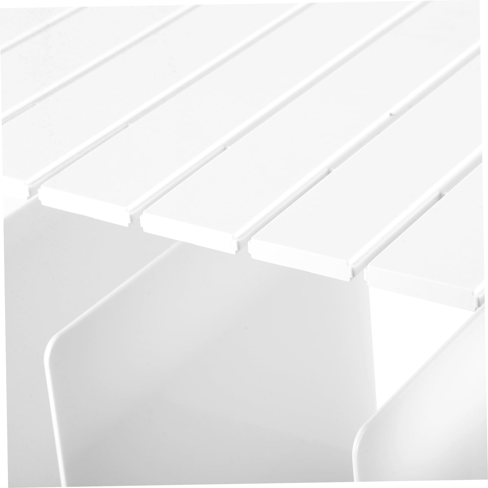 Juego de bolsas organizadoras para armario, organizador de bolsos, divisores de estantes, divisor de estante de armario, divisor de estantes para almacenamiento, divisor de ABS blanco firme