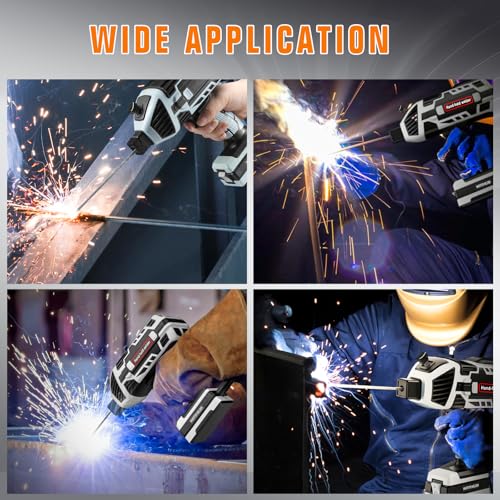 YesRight Welding Machine Handheld 110V 120Amp Portable ARC Welder Gun Hand Held Welder Machine with IGBT Inverter 5 Variable Current Adjustment for 1/16''-1/8'' Welding Rods by YesRight - Image 8