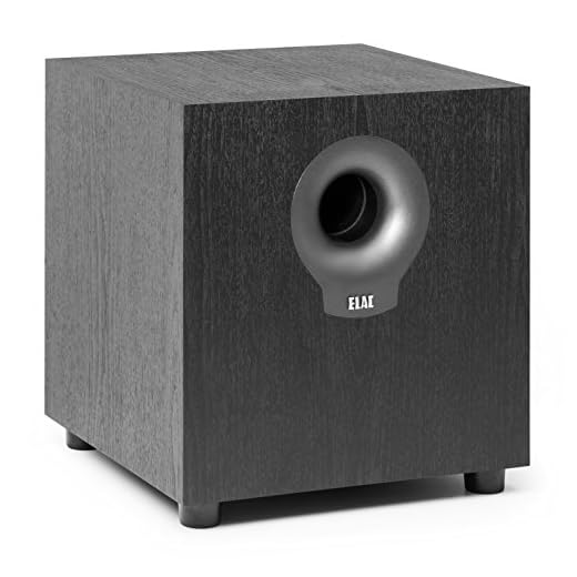 ELAC DEBUT S10.2 Subwoofer Nero Decor