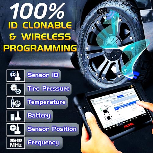 image for Autel MaxiTPMS MX Sensors 20pcs Pack Rubber Stem 315/433MHz TPMS Senso