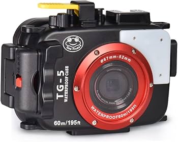 Amazon | Olympus TG-5に対応 海のカエルカメラ防水ハウジング