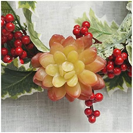 クリスマス リース クリスマス リース 12.5 インチ 人工クリスマス ハンギング リース ガーランド クリスマス パーティー 装