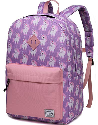 Mochila Unicornio Niños, Mochila Infantil Mochila Escolar Mochila Niñas  Mochila Pequeña Niña Mochila para Preescolar con Hebilla de Pecho Unicornio- Grande