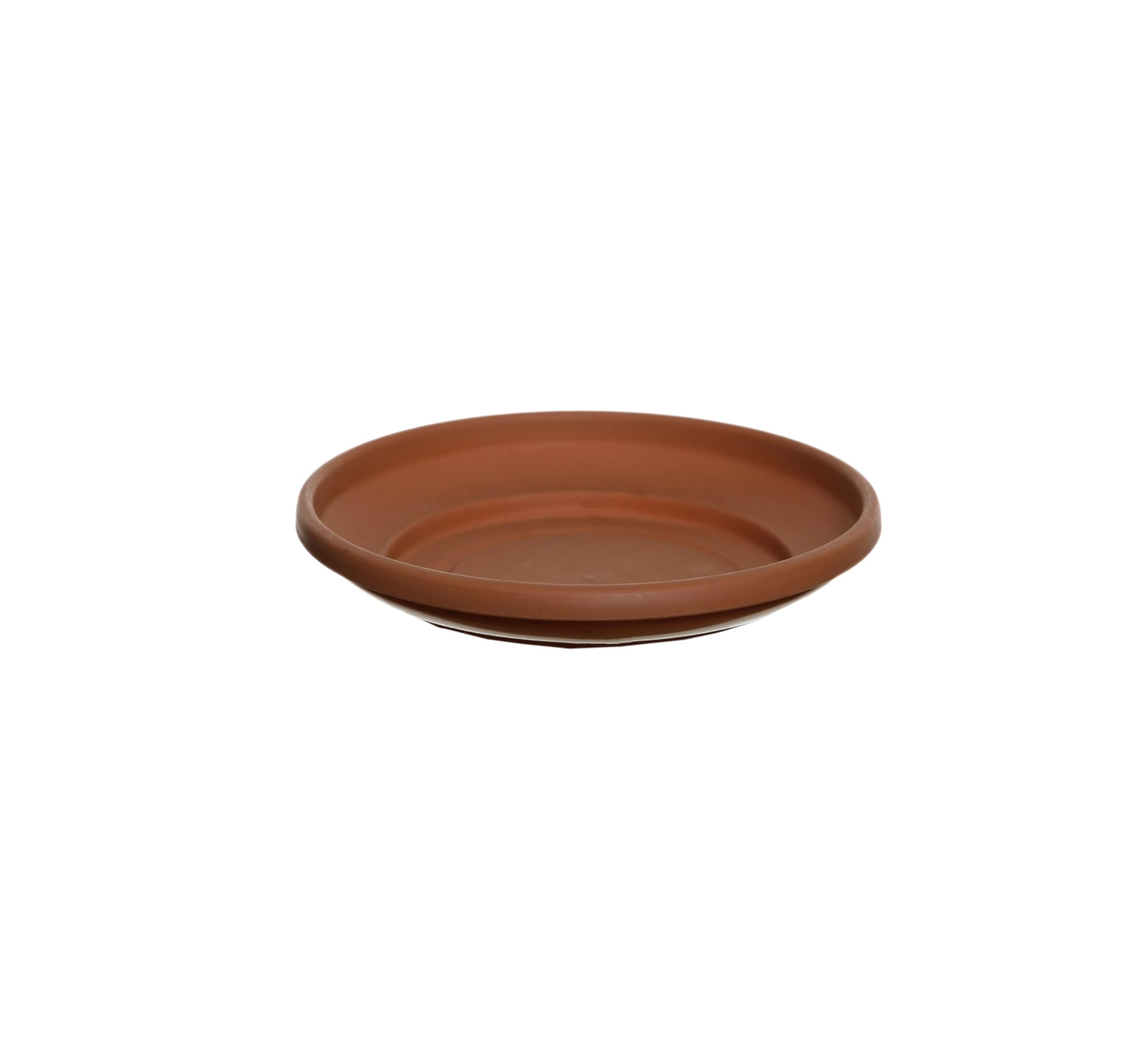 Vsorce4u 1 x 43cm Brown Plastic Round Plant Pot Saucer Tray Drip Tray Garden Plant Pot Planter Base Tray