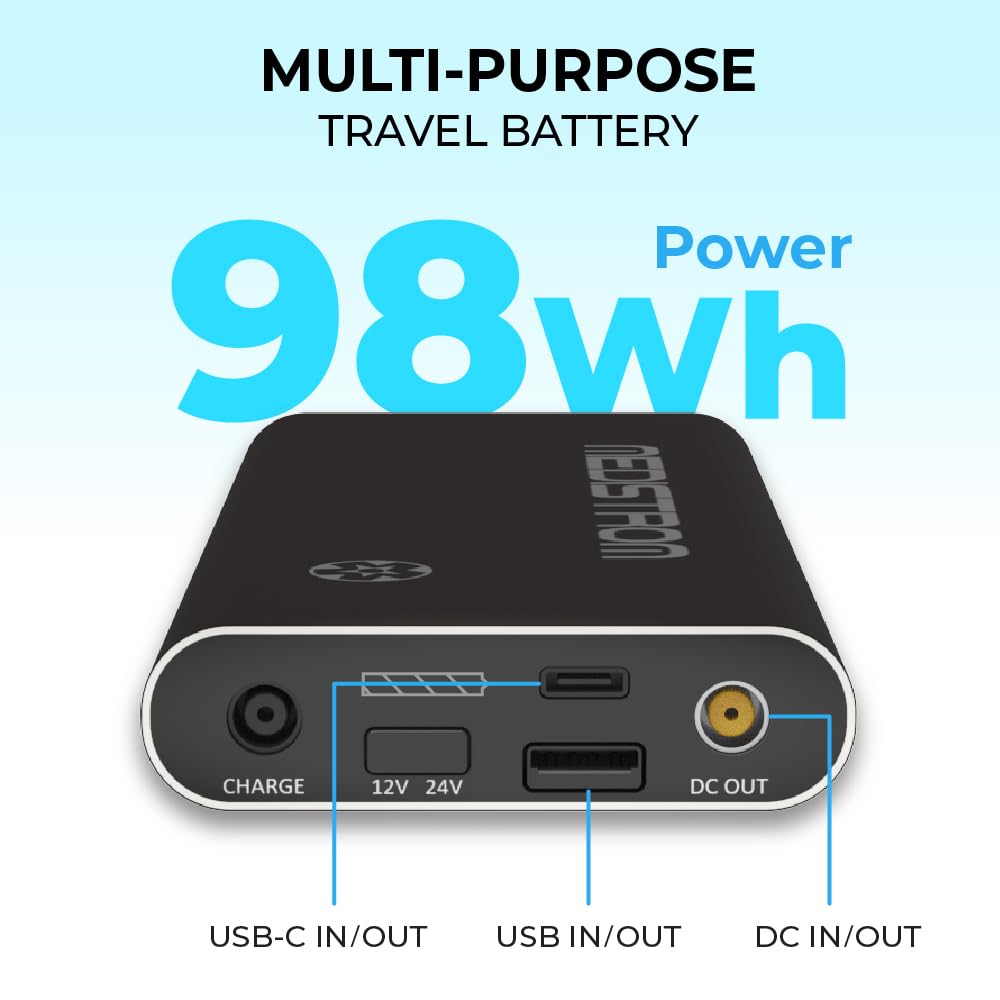 Amazon.com: Pilot Flex 98Wh CPAP Battery Backup Power Supply for