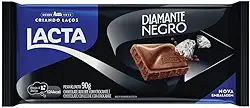 Chocolate ao Leite Lacta Diamante Negro Pacote 90G