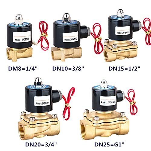Électrovanne DN10 DC12V pour stopper les fuites d'eau et automatiser les fluides