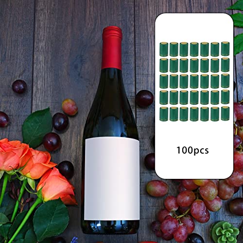 Cápsulas termorretráctiles verdes para botellas de uso doméstico 5