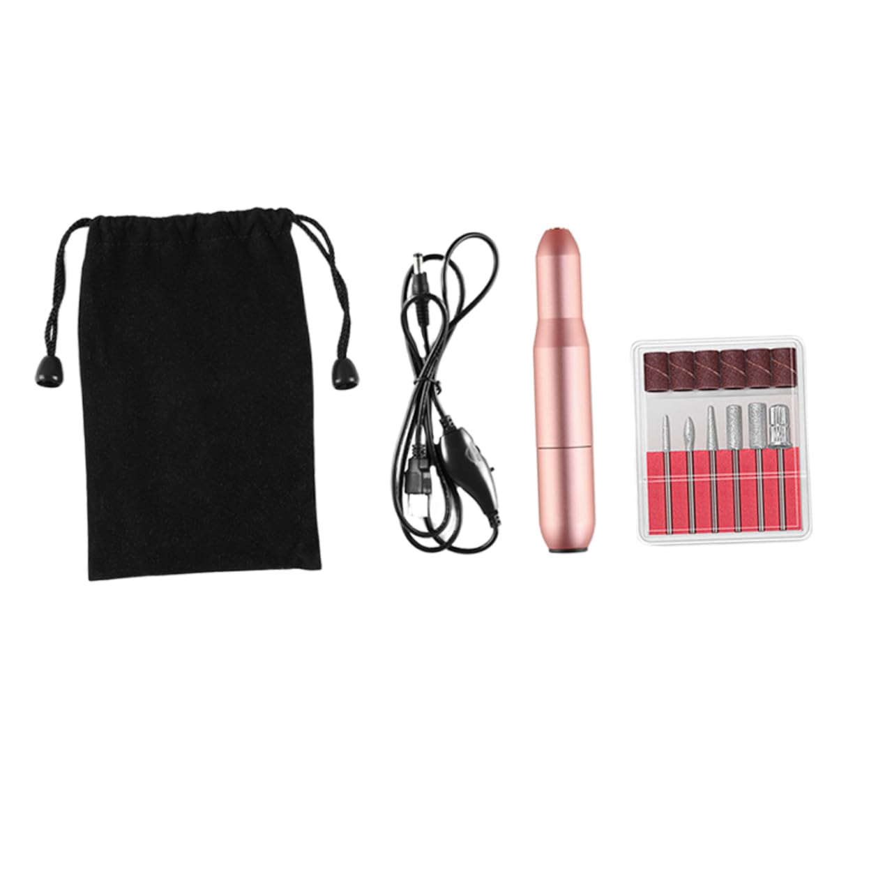 Sosoport Pen Type Electric Nail Polisher Nail Grinder Tool Nail Drill for Nail Care