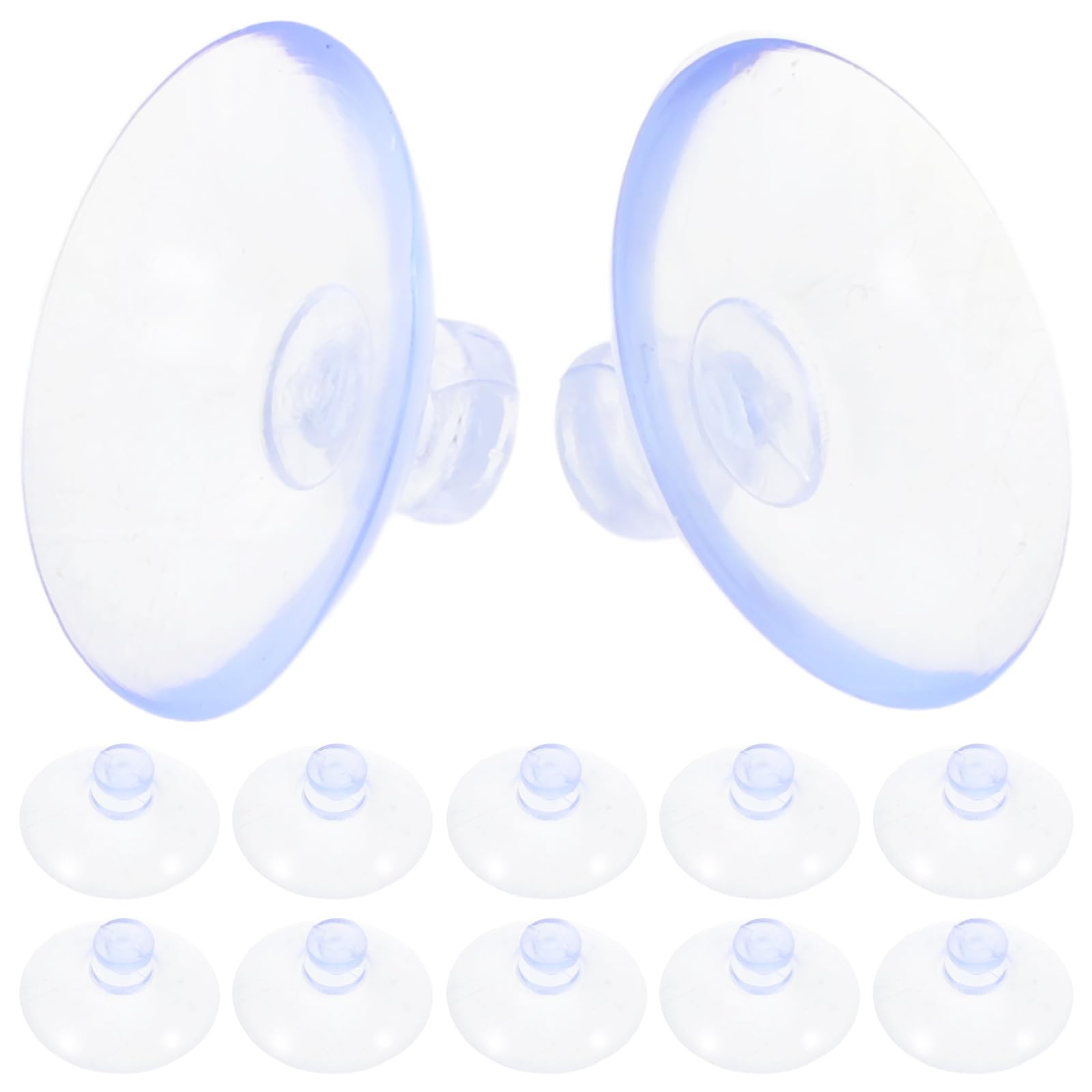 Ventosas de PVC transparente de 25mm pr[strong]á[/strong]cticas para succi[strong]ó n[/strong] en ventanas y mesas de cristal