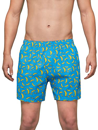 Image of XYXX Men's Remix Regular Fit Cotton Printed Boxer with Dual Pocket & No Marks Waistband (Pack of 2)