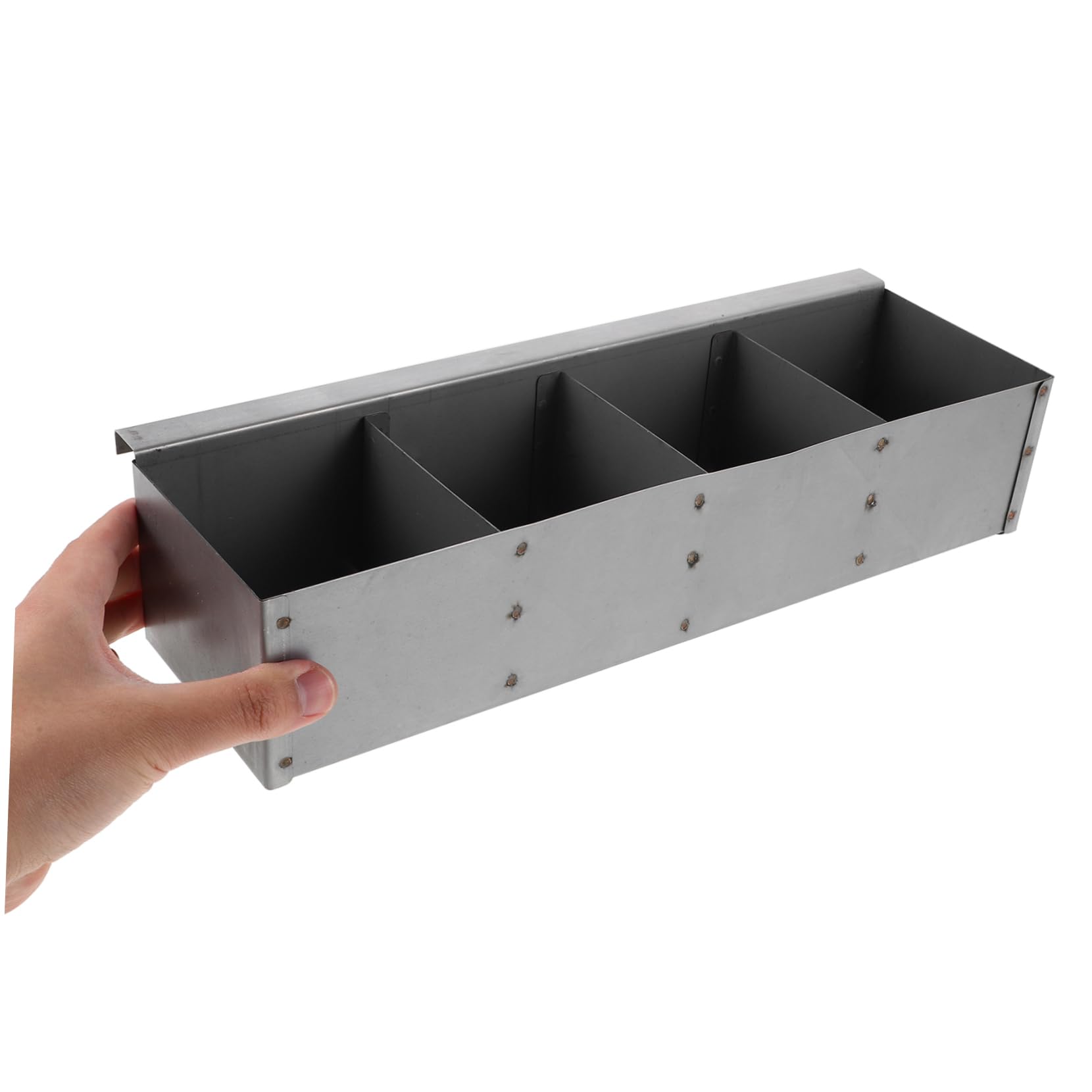 YARNOW Hanging Wooden Grill Spice Rack Space Saving Outdoor Seasoning Box With Compartments Convenient Hanging Installation For Bbq Utensils And Commercial Grilling