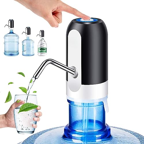 CRENTILA-Water-Dispenser-Universal-Automatic-20-Litre-Bottle-USB-Rechargeable-Portable-Water-Drinking-Pump-Electric-Drinking-Water-Jug-for-Home-Godowns-Office-Kitchen-Camping-Travelling