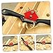 NUOBESTY Hand Planer Woodworking Tool Large Spokeshave with Adjustable Double Screw for Precise Chamfering Edge Trimming and Fine Planing Hardwood and Softwood Heat Treated Blade