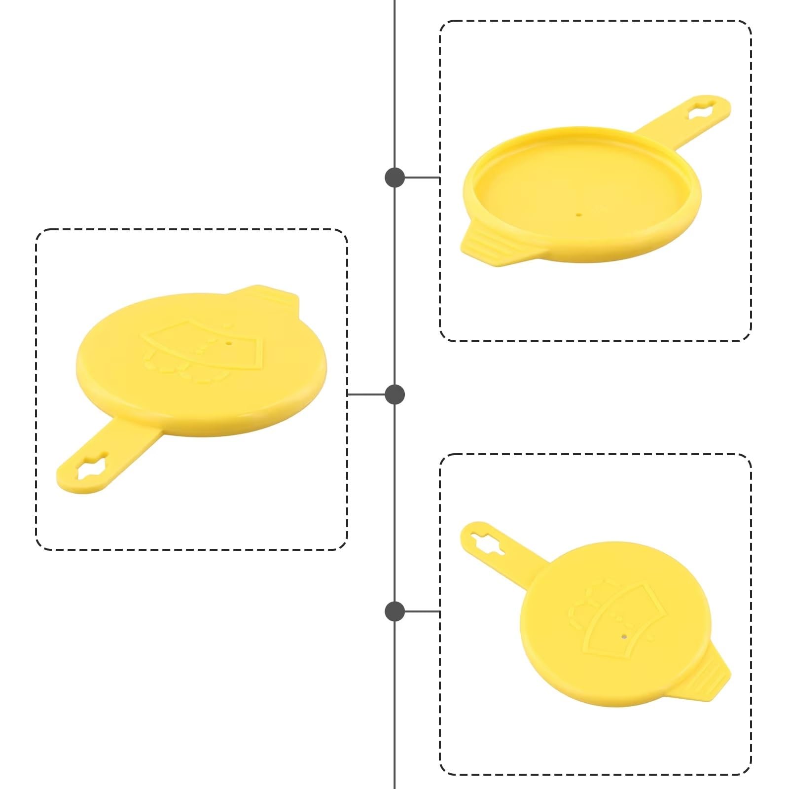 Tapa limpiaparabrisas Para Opel para Corsa C para Speedster