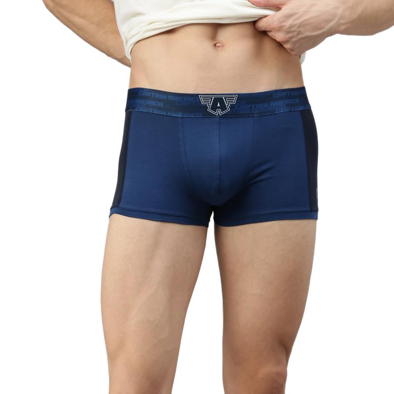 Image of Zoiro Men's Marvel Character Cotton Trunk Combo Pack |Colour's May Vary