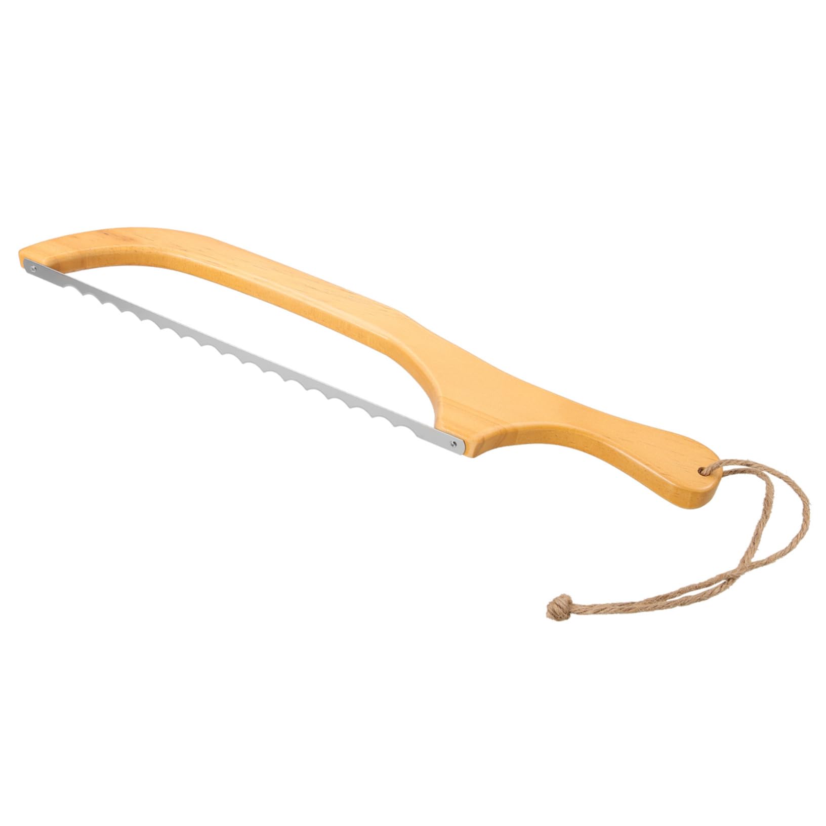 IMIKEYA 4juegos Cortadora De Pan De Acero Inoxidable y Madera Herramienta Reutilizable Para Cortar Pan y Rebanar Pasteles Para Uso Cocina y Repostería