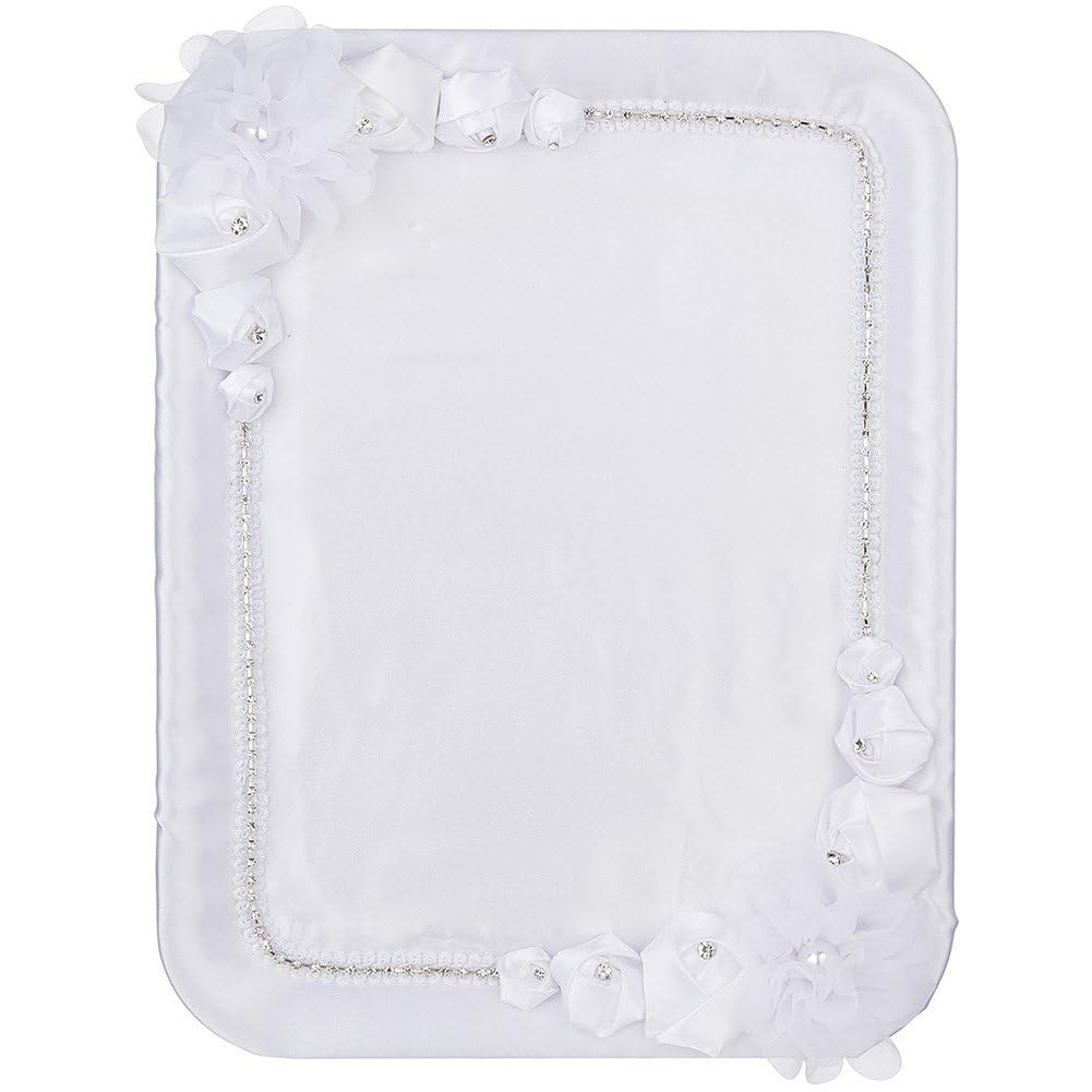 Plateau de service chic aux bords floraux pour une decoration de vanite elegante