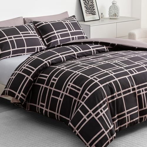 Pamposh Bettwäsche 135x200 – 2teilig Mikrofaser Bettwäsche Set mit 1 Bettbezug 135x200 cm und 1 Kissenbezügen 50x80 cm, Weich… – Ansicht 1