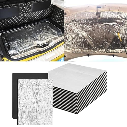 Aisla el ruido de tu coche con este material antisonido de aluminio para capó y puertas