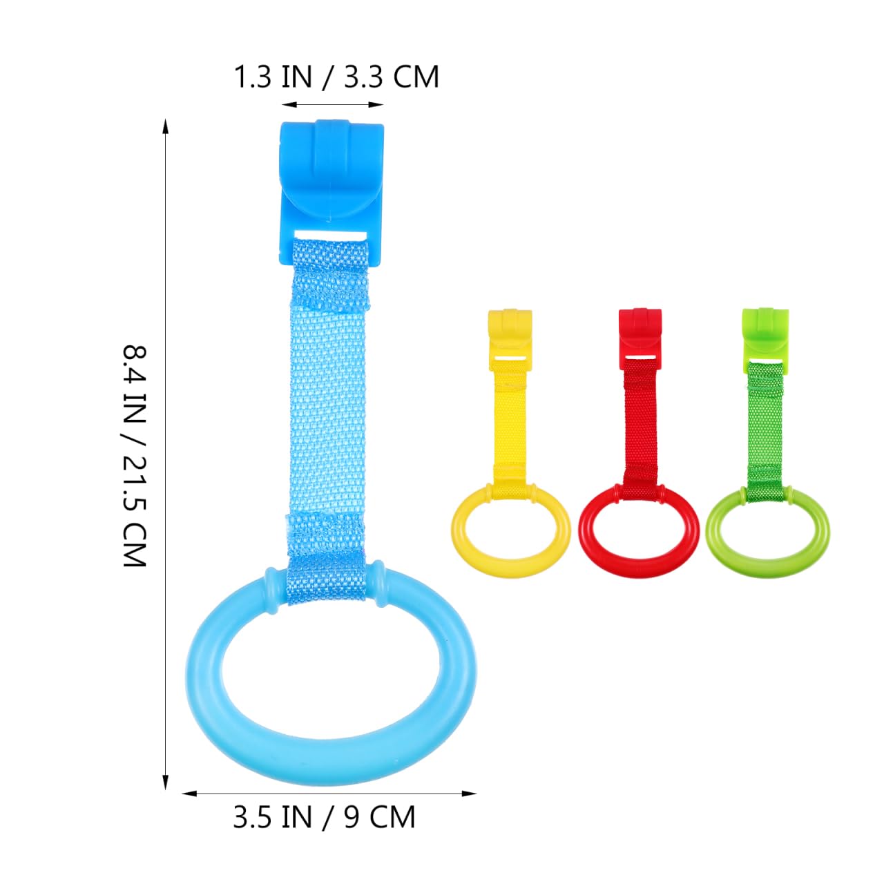 Kit 4 Anéis De Segurança TOYANDONA - Assistente Caminhada Para Bebês