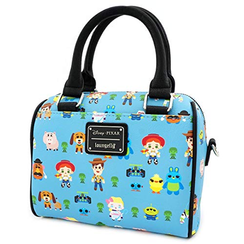 Loungefly x Toy Story Chibi Characters Allover-Print Duffel Purse (One Size, Multicolored)2