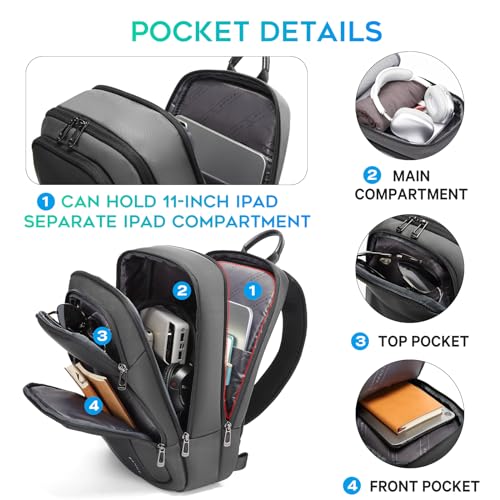 Image of BANGE Large Sling Bag for Men, Waterproof Crossbody Backpack for Men, Fashion Shoulder bags with Pad Compartment