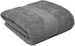 Xelay Jumbo Bath Sheets XL (100cm x 180cm) 700GSM 100% Egyptian Cotton Ultra Absorbent and Extra Large Bath Towels Hotel Quality (Purple, 1)