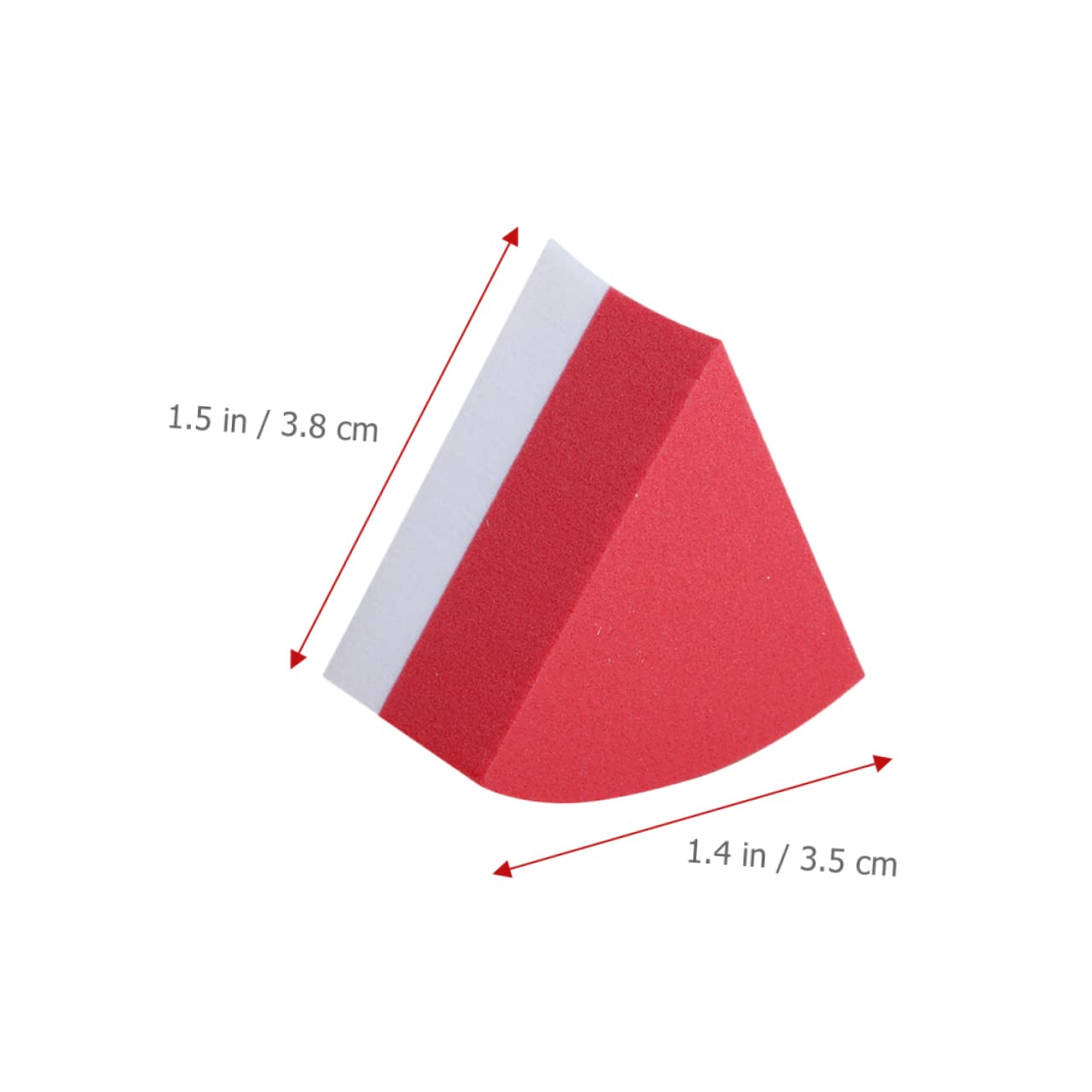 TOVINANNA 20 Pcs Triangle Makeup Puff Dry Wet Use for Foundation Concealer Blush Even Application Save Powder Natural Look