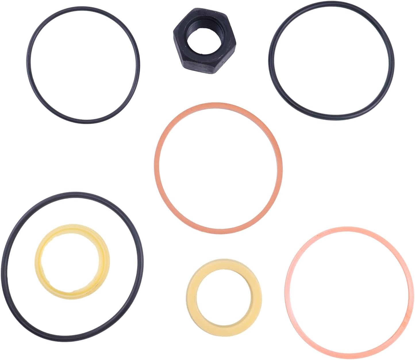 HOLDWELL Hydraulic Cylinder Seal Kit 6803334 7137944 Compatible with Bobcat Skid Steer Loader 440 440B 443 450 453 463 and S70