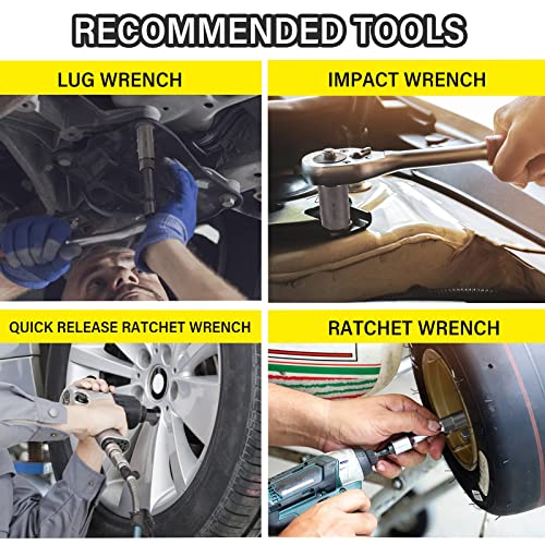 Image of Topec 5-Piece Spiral Type Deep Extractor Set, Spark Plug Easy-Out Set, for Removing Deeply trapped and Broken Bolts, Studs, Fittings, Threaded Pipes and Pins