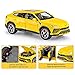 SASBSC Toy Cars for Boys Age 4-7 Metal Car Toys for 3 4 5 6 7 8 Year Old Boy Diecast Model Cars for Kids with Light and Sound Birthday Gifts(Yellow, 1:24)