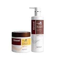 Karseell Collagen Hair Treatment Deep Repair Smooth Conditioning Shampoo with Argan Oil