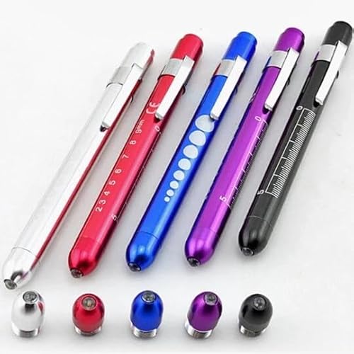 Lanterna de LED profissional portátil para diagnóstico clínico, exame oftalmológico, caneta de verif