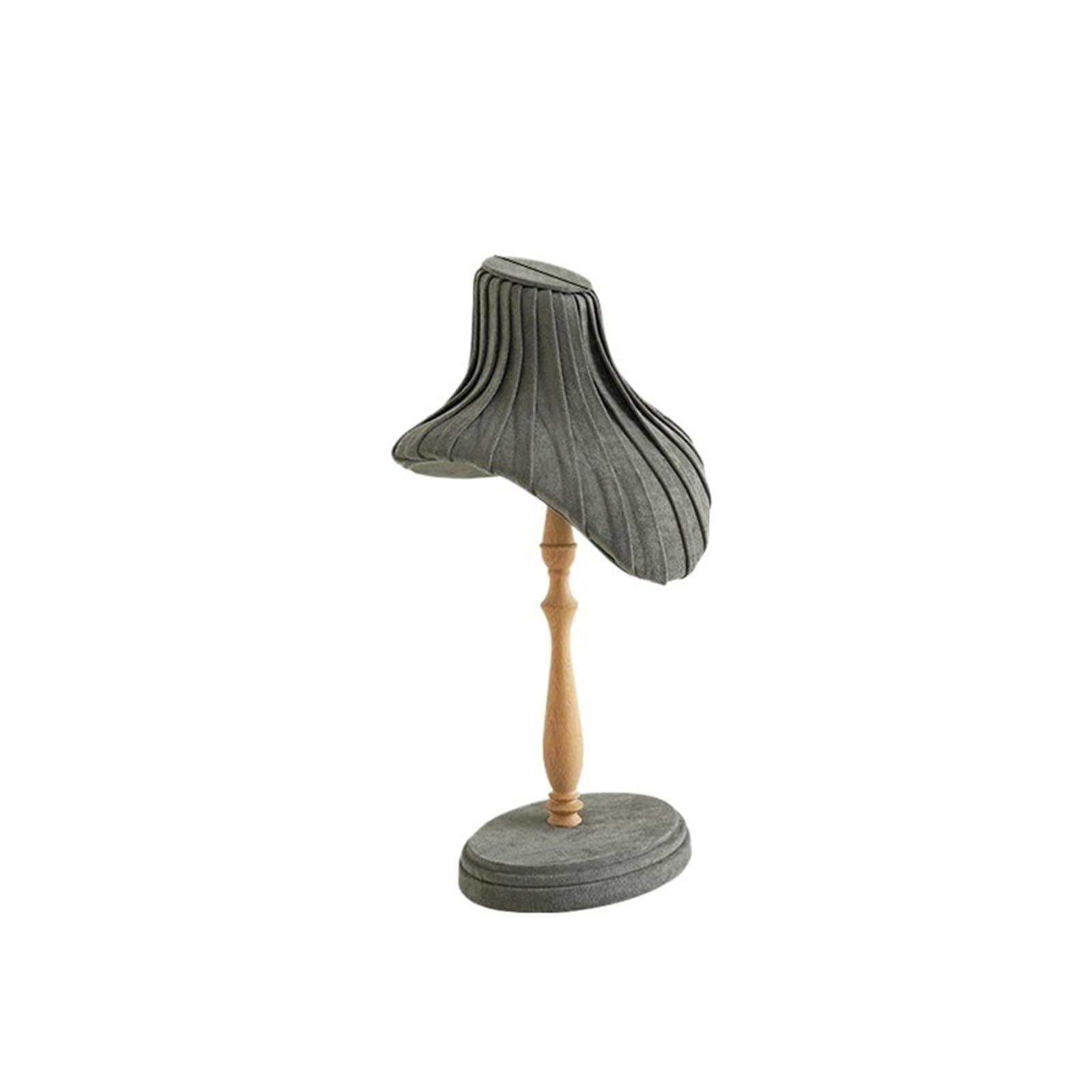 FAJNUZI2024 Jewellery Display Stand Fabric Pleura Necklace Storage Jewelry Counter Display Accessories Models(Gris)