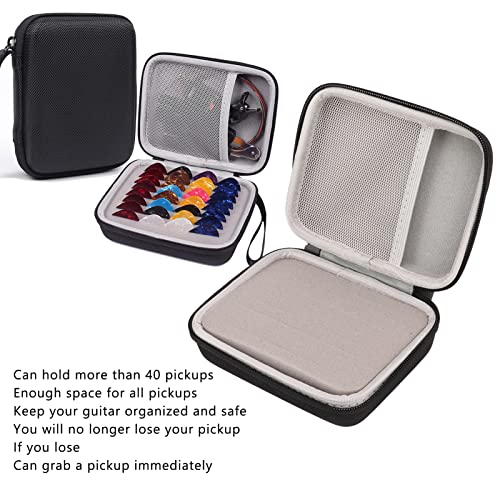 Tomantery Étui de Support de médiator pour Guitare, boîtes de Rangement pour médiators résistants aux Rayures, Poches en… - Les Beatles, Paul McCartney, John Lennon, RIngo Starr, George Harrison Tomantery Étui de Support de médiator pour Guitare, boîtes de Rangement pour médiators résistants aux Rayures, Poches en… – Image 3