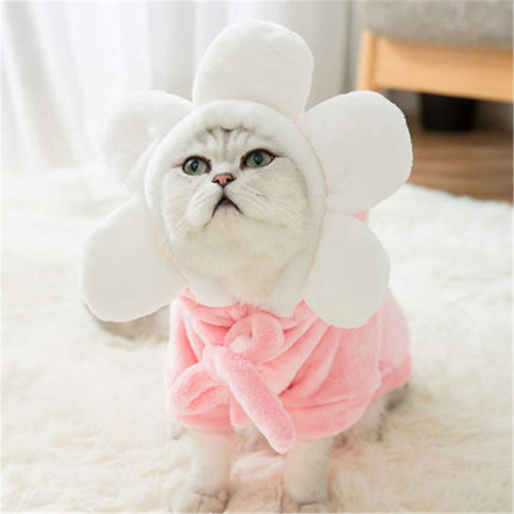 Veste pour chiot et chat en coton épais | Pull confortable de qualité supérieure pour l'hiver